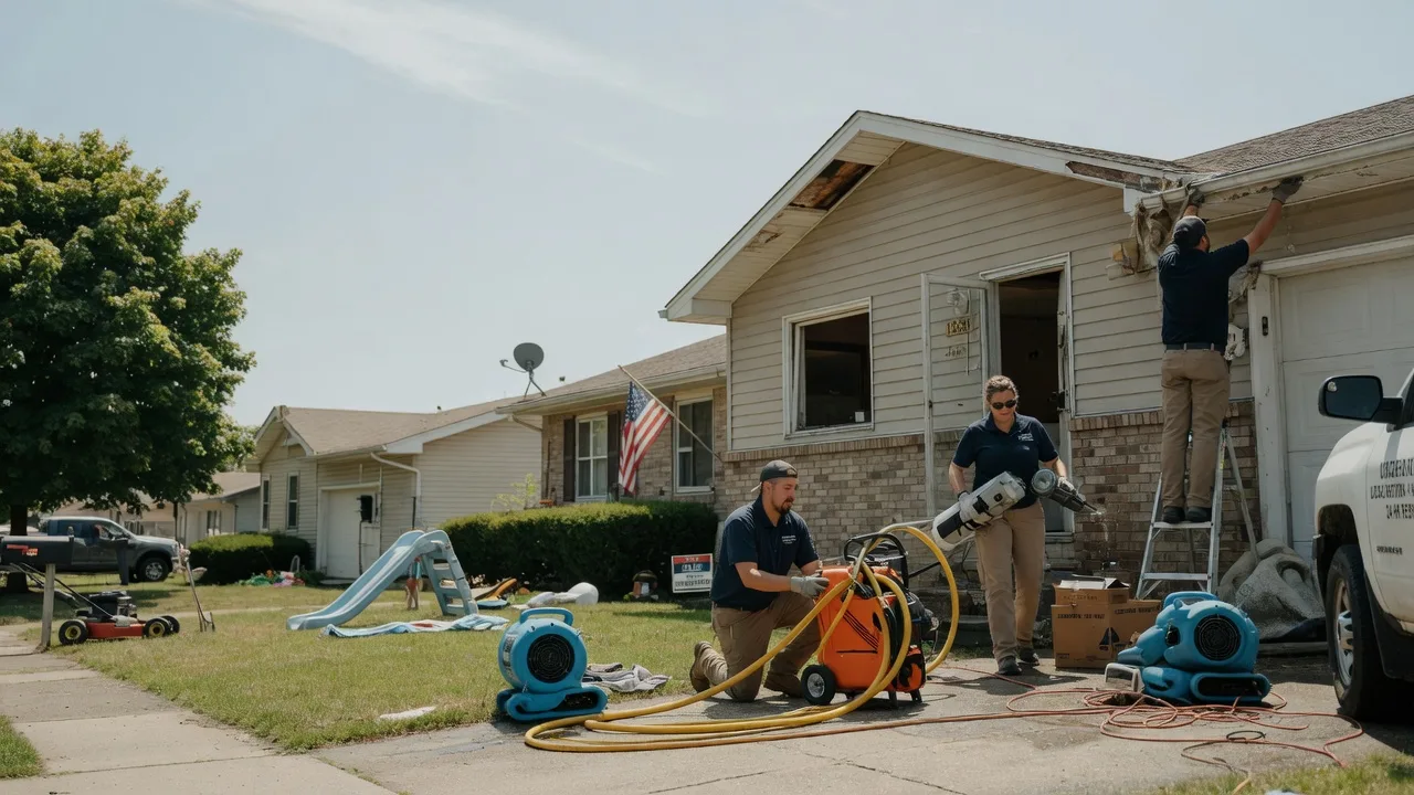 Water Damage Restoration in Irvington, IL near me